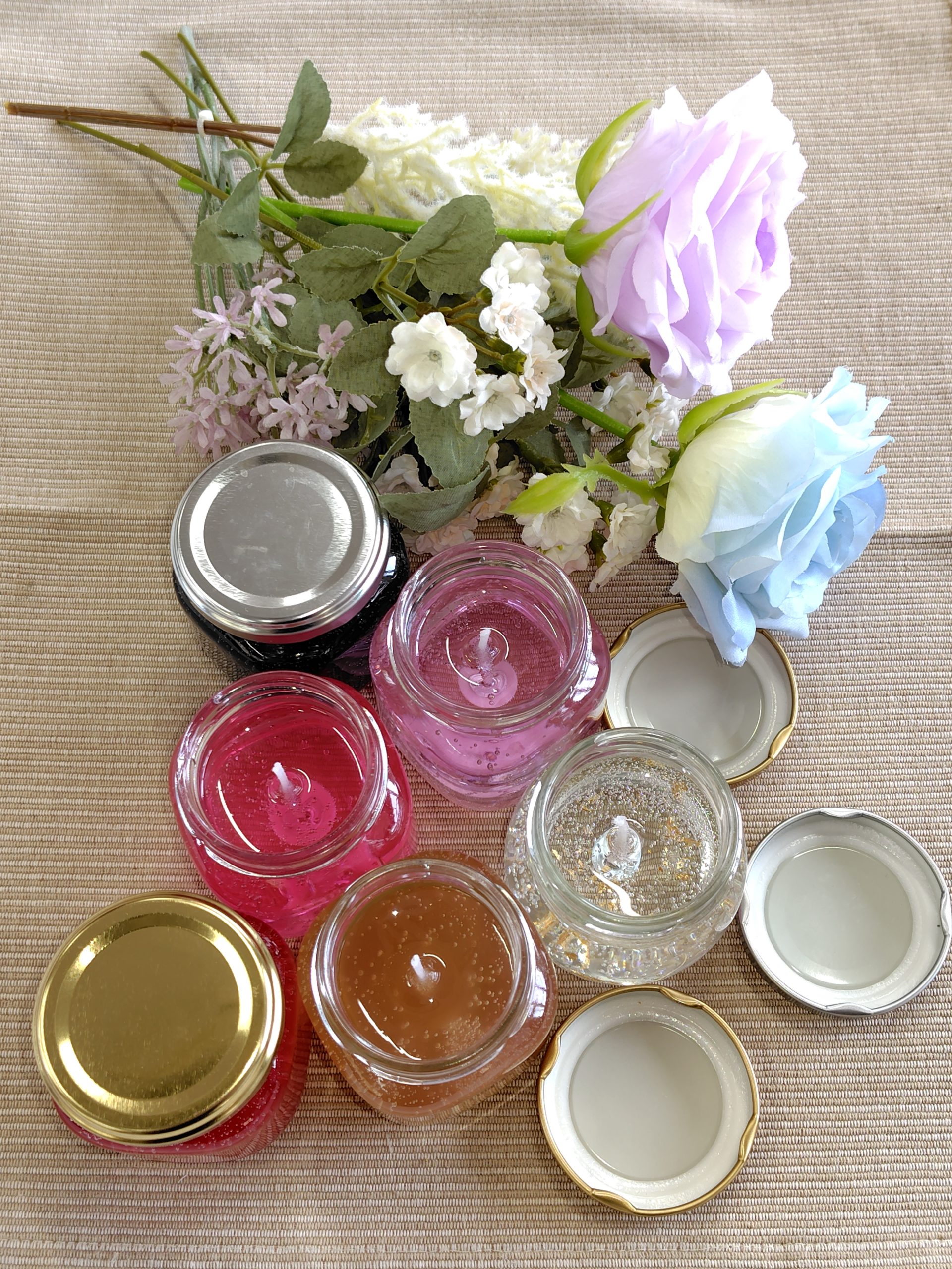 【線香・キャンドル】Hana Candle　（ハンドメイド商品）